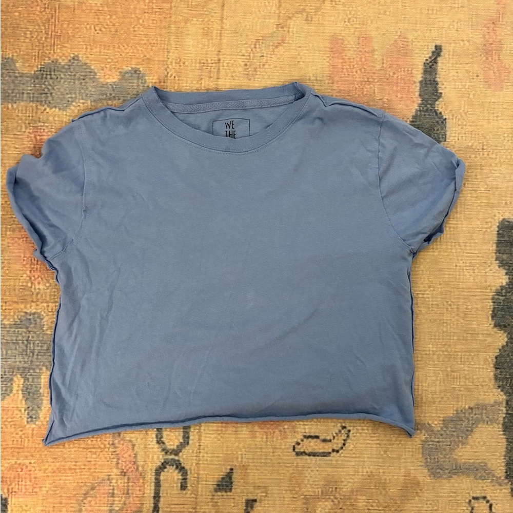 Free People Baby Tee
Size Small
Blue